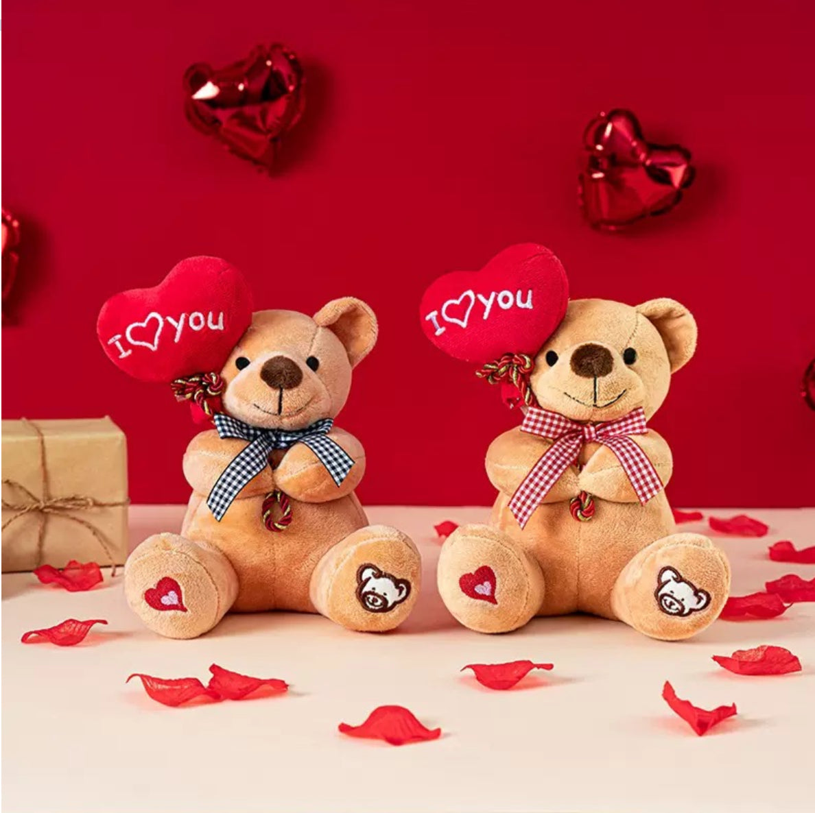 I Love You Teddy Bear – Red Ribbon