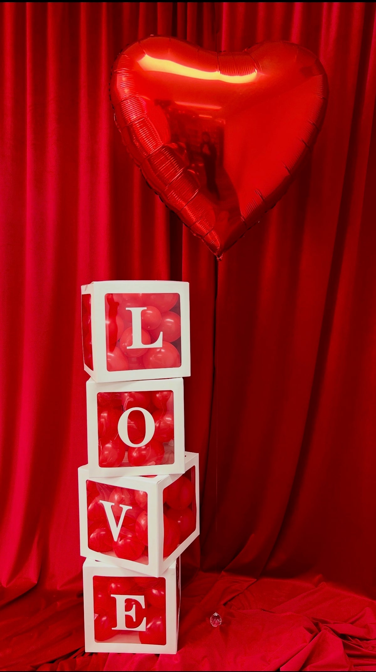 Love Balloon Set with 34’ Heart Balloon