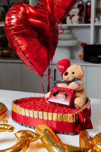 Premium Lindt Chocolate Heart Bundle