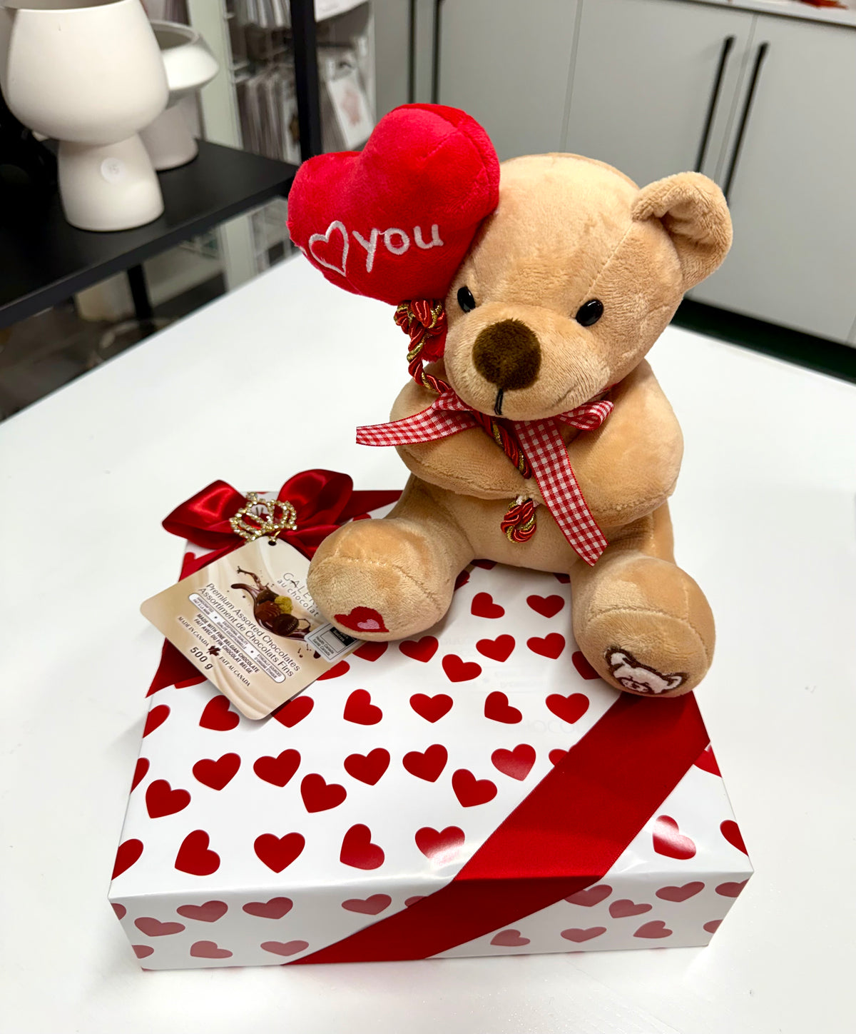 Premium Assorted Chocolate & Teddy Bear